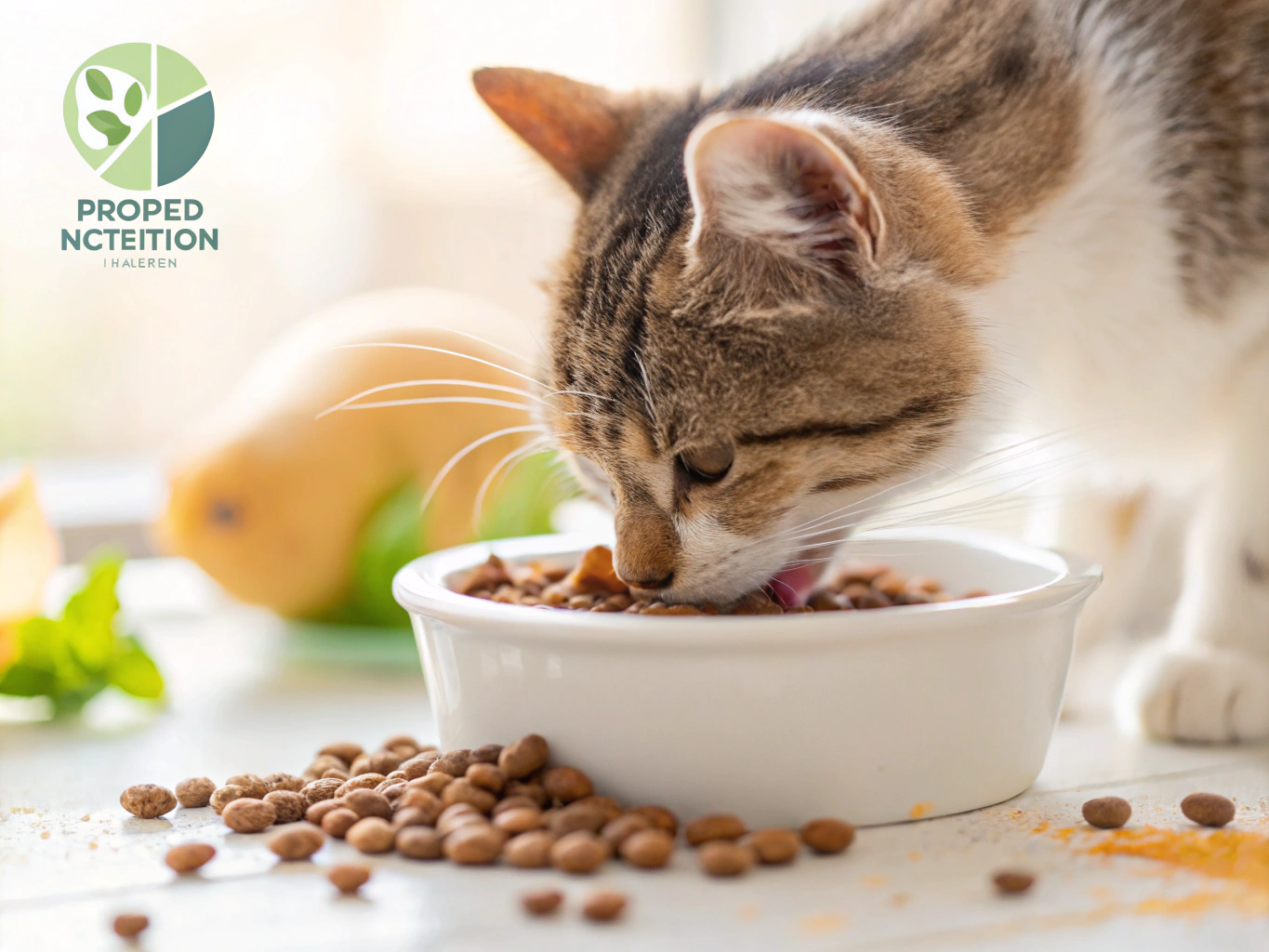 Premium-Katzenfutterteller